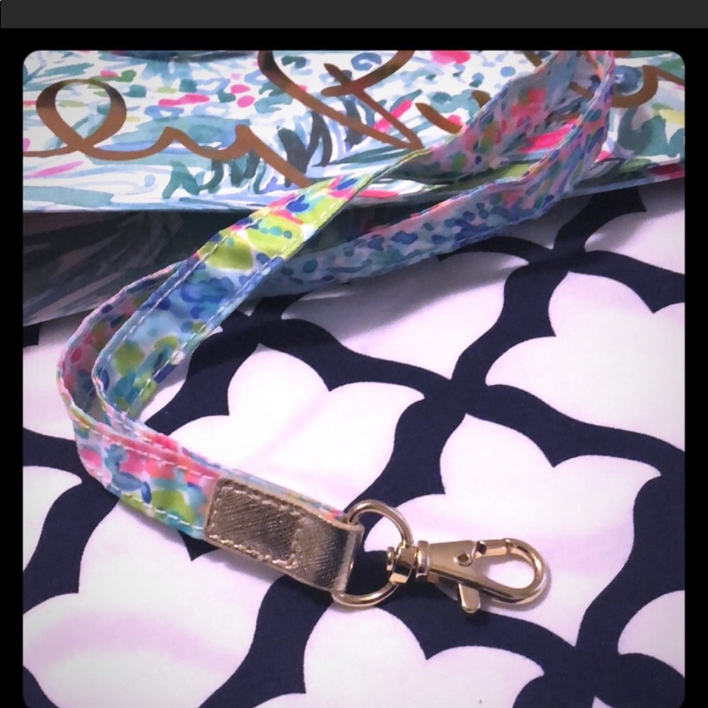 Lilly Pulitzer lanyard